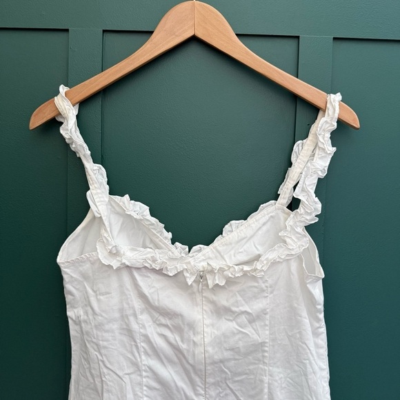 BETSEY JOHNSON X URBAN OUTFITTERS 90S White Ruffle Dress - Picture 8 of 9
